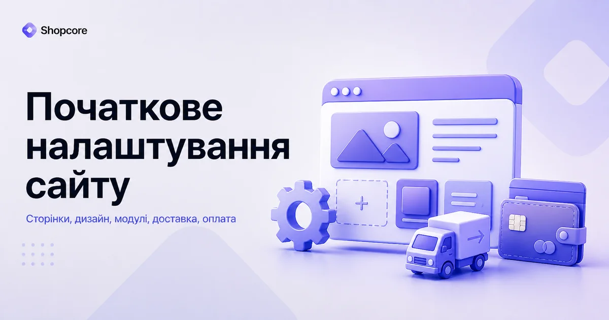 Інструкція для запуску магазину